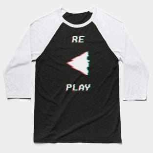 Vhs Replay Baseball T-Shirt